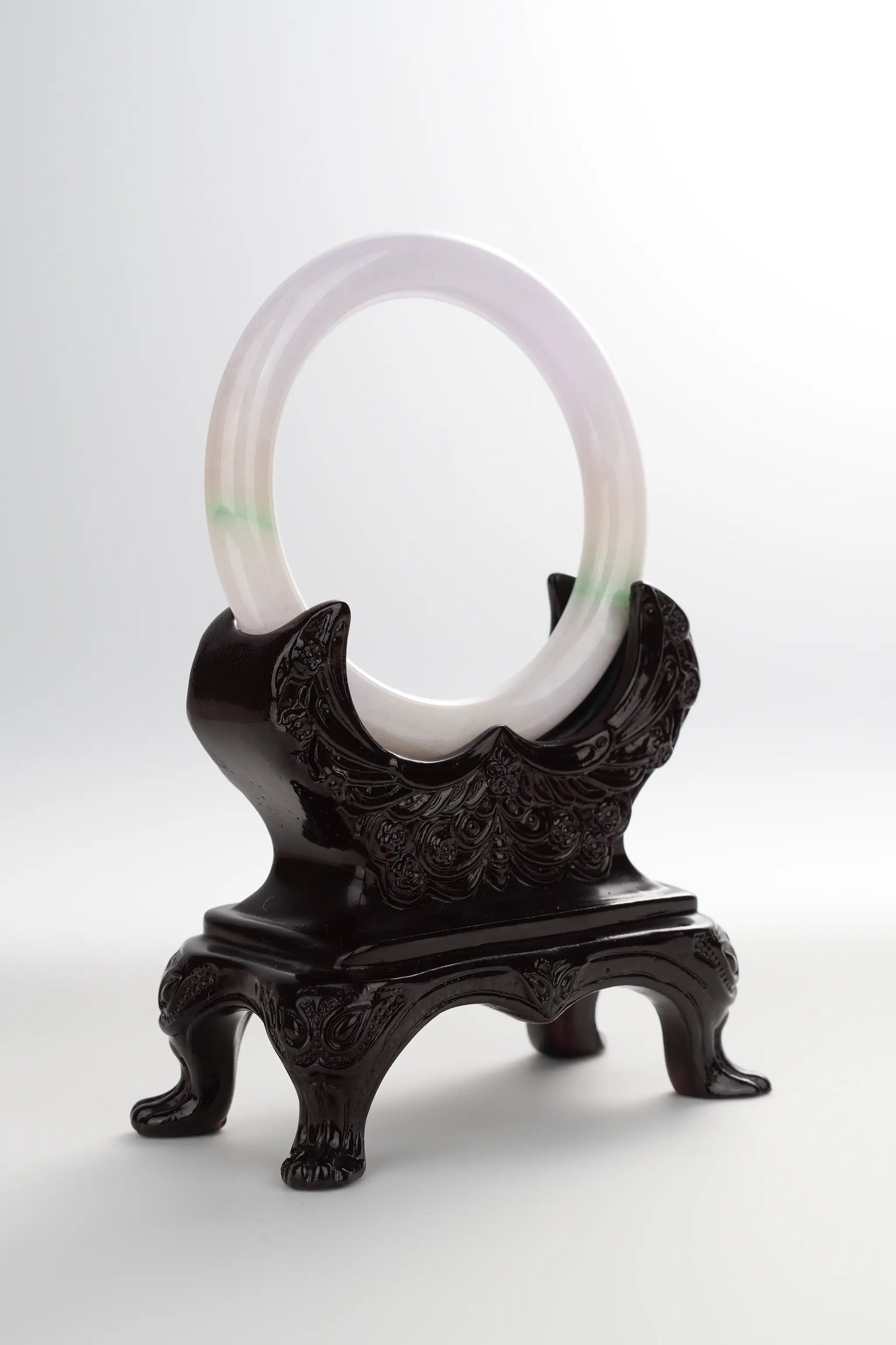 #0006 Lavender Jadeite Jade Bangle Size 57 (fits up to size 59)