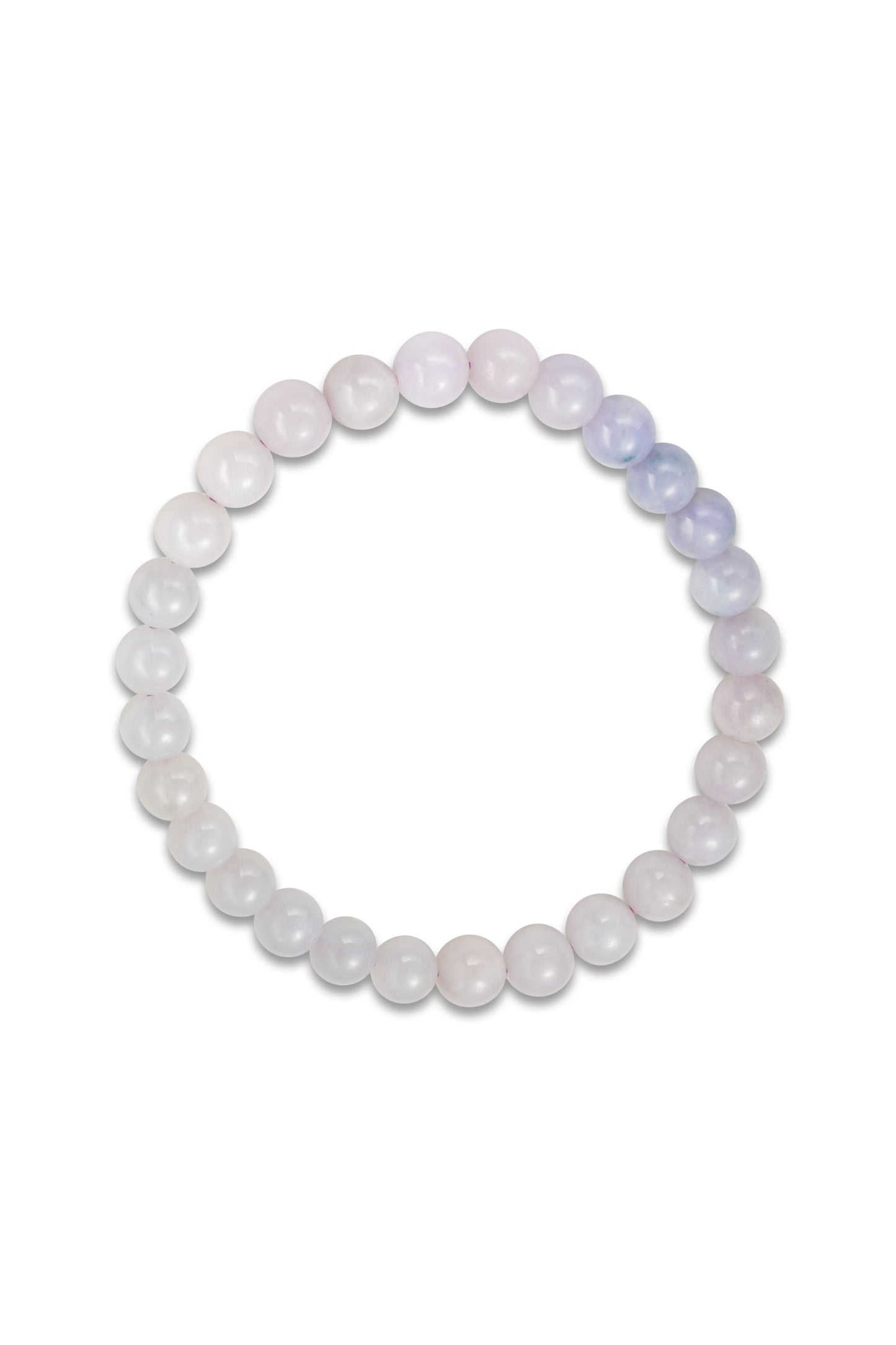 "Water Lily" Jade Beaded Bracelet