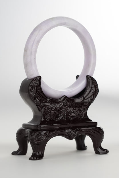 #0184 Spring Lavender Jade Bangle Size 61.8