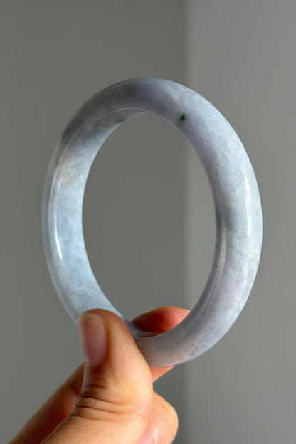 #0375 Lavender Jade Bangle Size 56.2