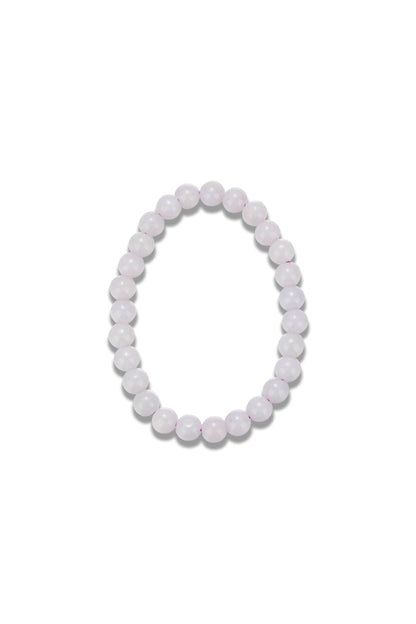 Light Lavender Jadeite Jade Beads Bracelet