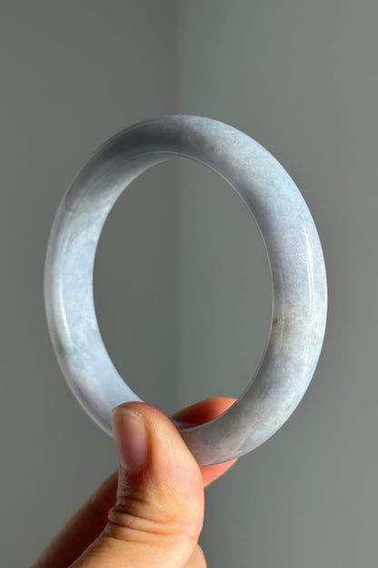 #0375 Lavender Jade Bangle Size 56.2
