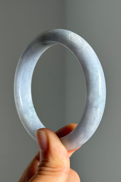 #0375 Lavender Jade Bangle Size 56.2