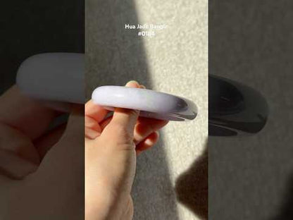 #0184 Spring Lavender Jade Bangle Size 61.8